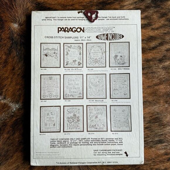 Vintage 70’s Paragon Needlcraft Kit 0429 A Women’s Work New In Box - Picture 7 of 8